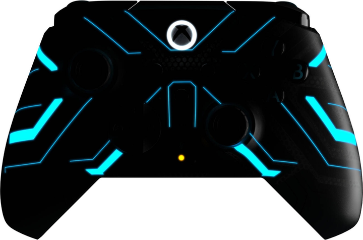 Kontroler przewodowy PDP Rematch Glow Advanced Titan Steel (049-023-TTST) - obraz 2