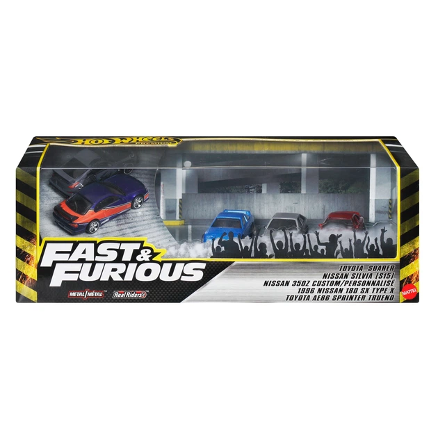 Набор коллекционных машинок Hot Wheels Форсаж Токийский дрифт 5 шт