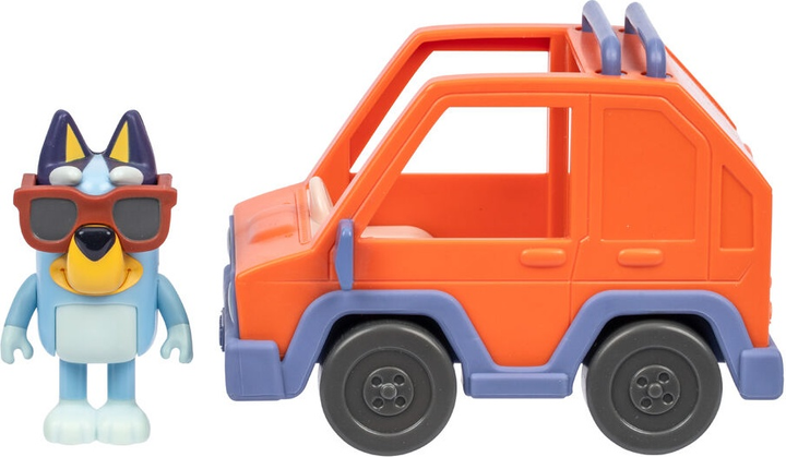 Zestaw do zabawy Moose Bluey Auto 4WD i Bluey (630996189269) - obraz 2
