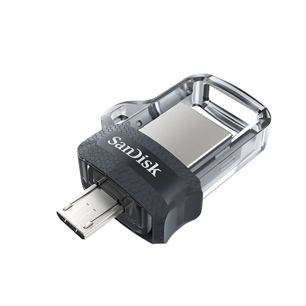Флеш-накопичувач SanDisk USB 3.0 Ultra Dual Drive OTG M3.0 32Gb (150 Mb/s) (SDDD3-032G-G46) - Фото 5 Флеш-накопичувач SanDisk USB 3.0 Ultra Dual Drive OTG M3.0 32Gb (150 Mb/s) (SDDD3-032G-G46) - зображення 5