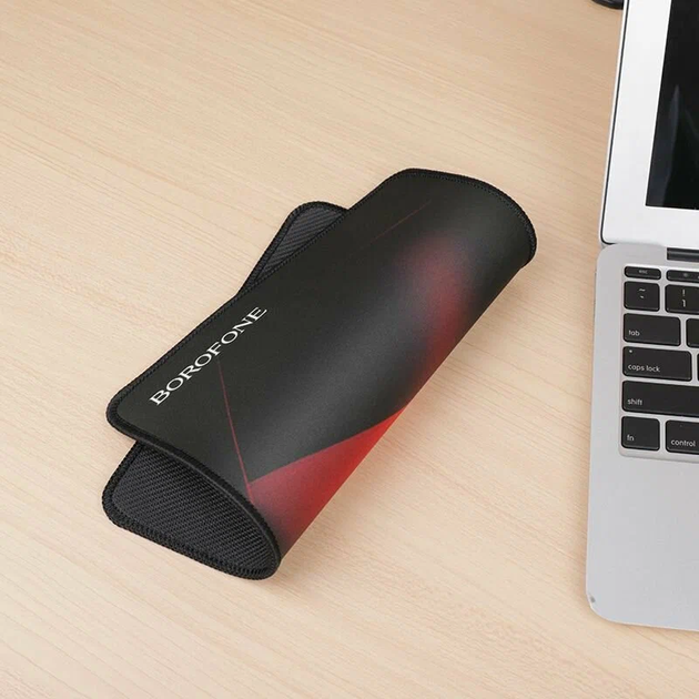 Килимок для миші BOROFONE BG8 Flying Eagle gaming mouse pad(200*240mm) Black (6941991102974) - изображение 9