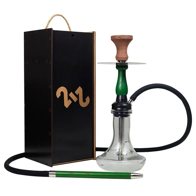 Кальян 2X2 Hookah Pixel Green 43 см - Фото 1 Кальян 2X2 Hookah Pixel Green 43 см - изображение 1