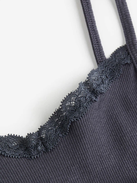Майка для сна H&M 158 164см графит 24091108602 - изображение 2