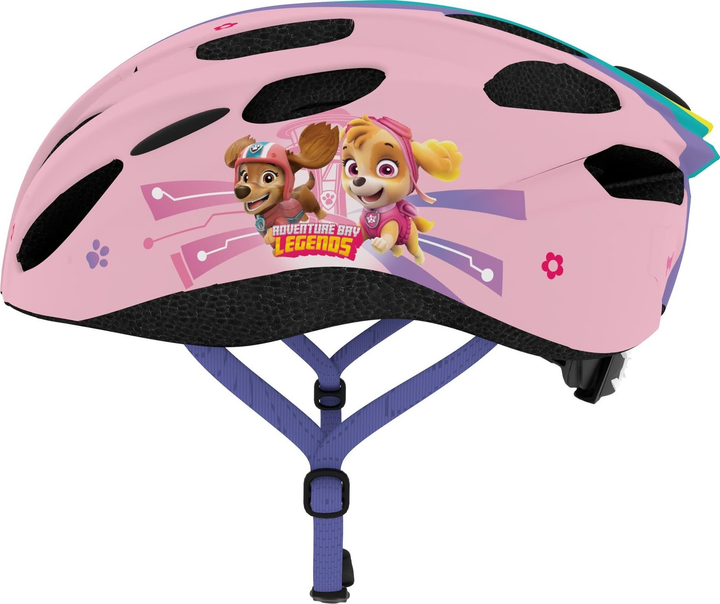 Kask rowerowy Paw Patrol IN-MOLD Girls 52-56 cm Różowy (000101066041) - obraz 3