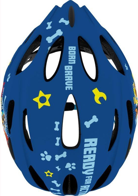 Kask rowerowy Paw Patrol IN-MOLD Boys 52-56 cm Niebieski (000101066042) - obraz 10