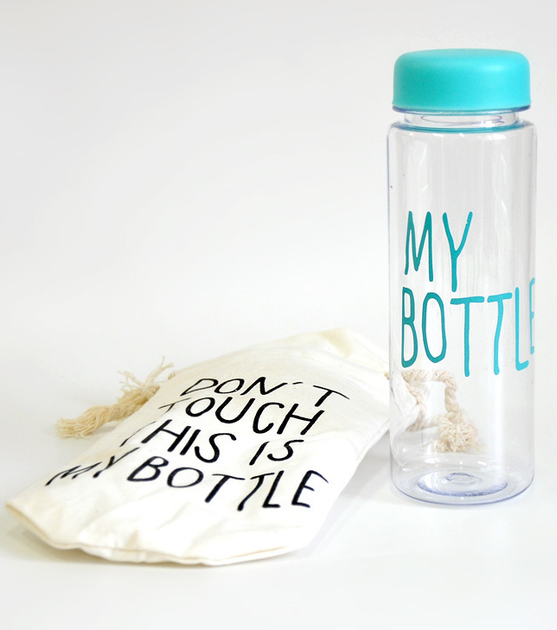 Бутылка для воды My Bottle (Май Ботл) с чехлом 500 мл Бирюзовая (882526) - изображение 3