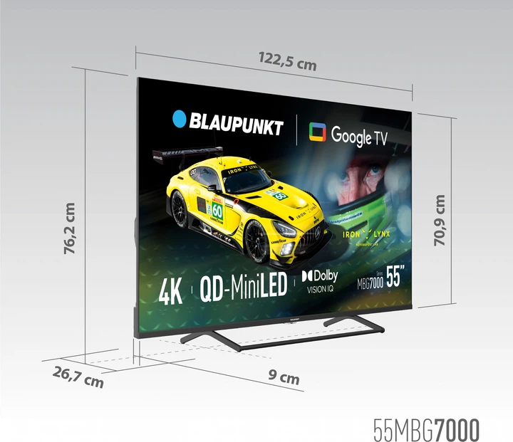 Телевізор Blaupunkt MiniLED 55" 55MBG7000S - зображення 10