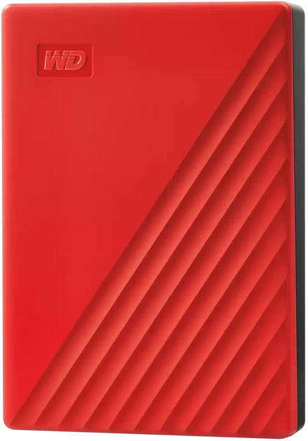 Жорсткий диск Western Digital My Passport 6TB 2.5" USB 3.2 Micro-B Red (WDBHJS0060BBK-WESN) - зображення 2
