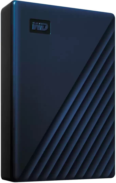 Жорсткий диск Western Digital My Passport 5TB 2.5" USB 3.2 Micro-B Blue (WDBA2F0050BBL-WESN) - зображення 3