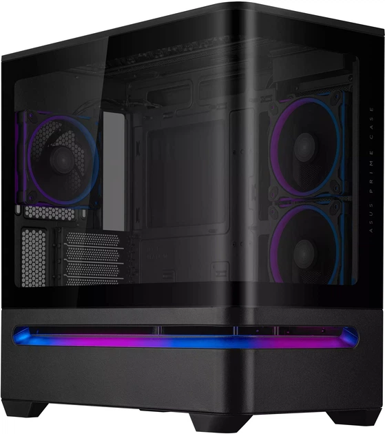 Obudowa ASUS Prime AP202 TG ARGB Black (90DC00P0-B19000) - obraz 2