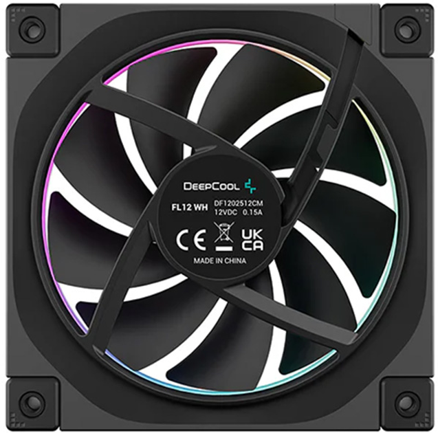 Wentylator DeepCool FL12 ARGB (R-FL12-BKAPN1-G) - obraz 3