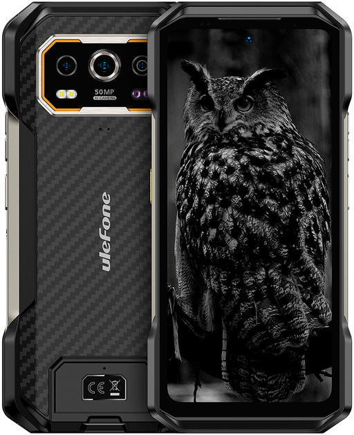 Smartfon Ulefone Armor 27 12/256GB Black (6975326663892) - obraz 1