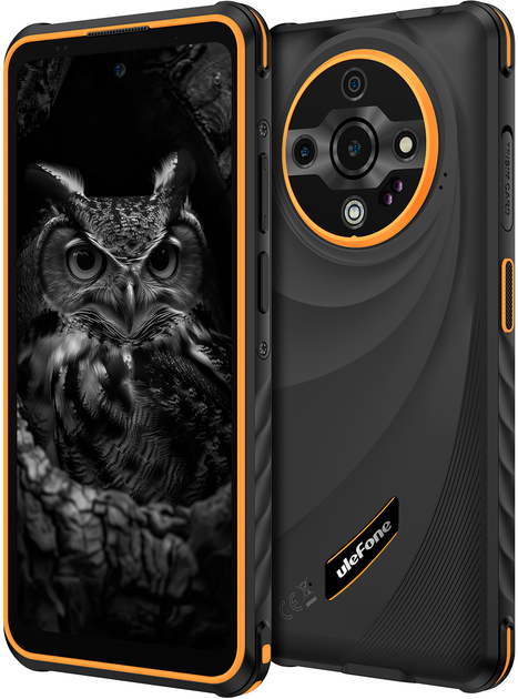 Smartfon Ulefone Armor X31 Pro 8/256GB Black-Orange (6975326668477) - obraz 7