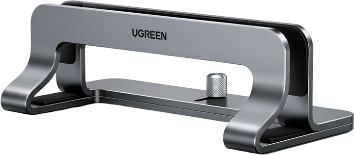 Stojak pionowy na laptopa Ugreen LP258 Vertical Laptop Stand Gray (6957303824717) - obraz 1
