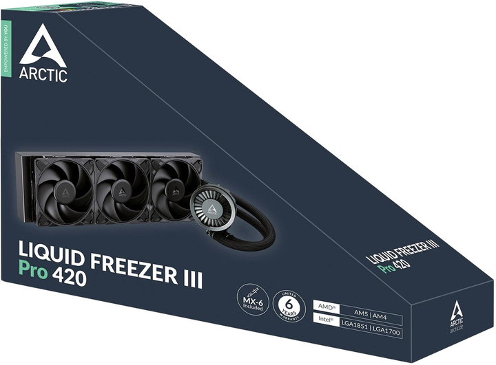 System chłodzenia wodą Arctic Liquid Freezer III Pro 420 (ACFRE00181A) - obraz 6