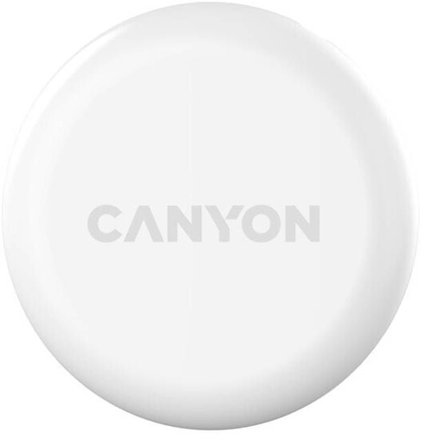 Трекер Canyon OnTag 1 Anti-Lost Smart Tracker iOS White (CNE-PT01SW) - зображення 2