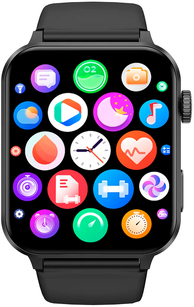 Smartwatch Blackview R30 Pro Black (6931548317418) - obraz 2