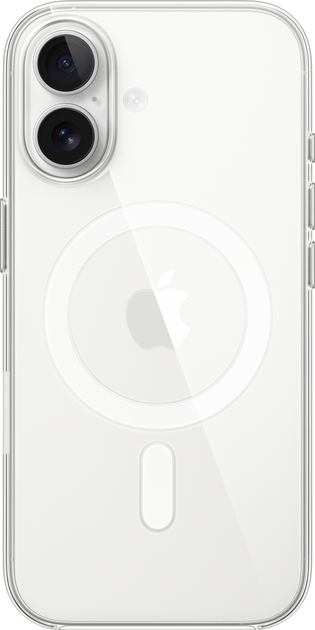 Etui plecki Apple Clear Case with MagSafe do Apple iPhone 17 Transparent (195950663693) - obraz 1