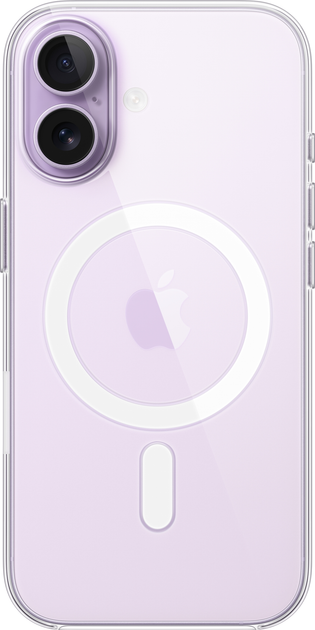 Etui plecki Apple Clear Case with MagSafe do Apple iPhone 17 Transparent (195950663693) - obraz 3