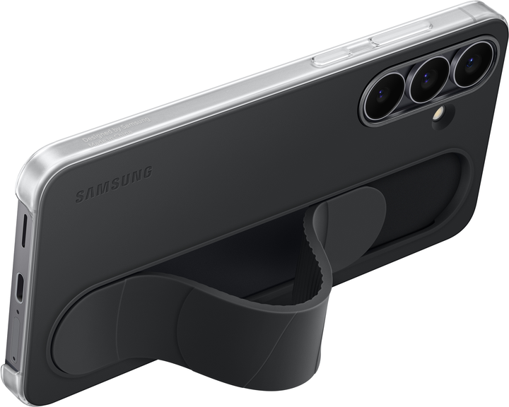 Панель Samsung Standing Grip Case для Samsung Galaxy S25 FE Black (EF-GS731CBEGWW) - зображення 4