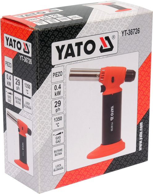 Palnik gazowy Yato YT-36726 (5906083082184) - obraz 5