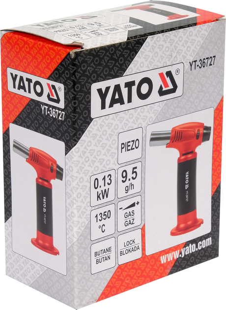 Palnik gazowy Yato YT-36727 (5906083082191) - obraz 6