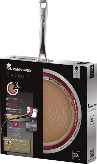 Сковорода MasterPro Giro 3 20 см (54345) - зображення 6