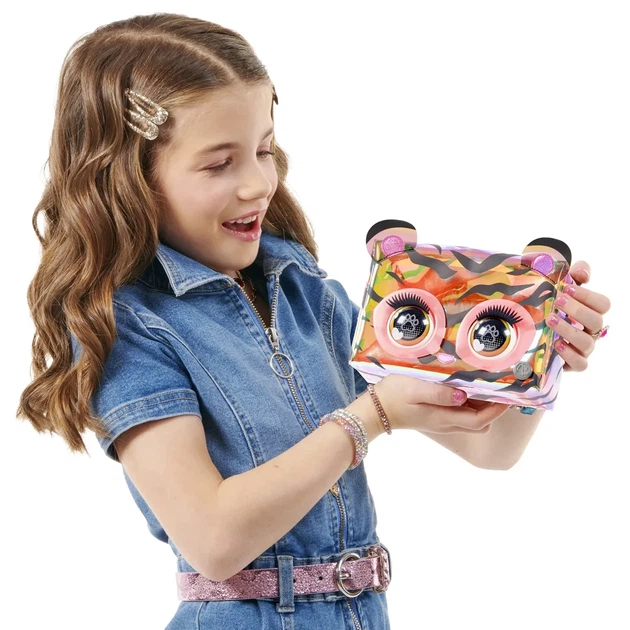 Интерактивная сумочка Тигр Пуррисма Purse Pets Holographic Purrisma SM26700/8736 - изображение 5