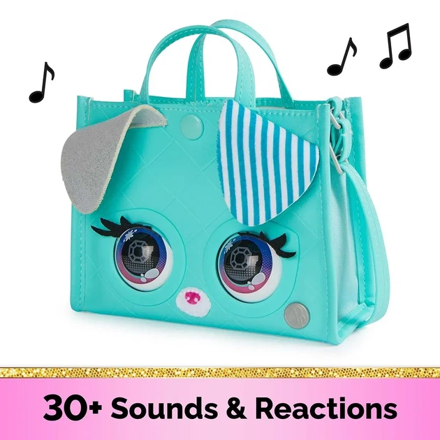 Интерактивная сумочка шопер Spin Master Purse Pets VIPooch Puppy Паппи SM26700/0856 - изображение 4