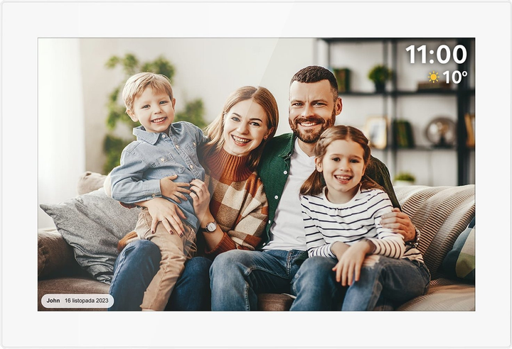 Cyfrowa ramka na zdjęcia Kruger&Matz KM1100W  - obraz 2