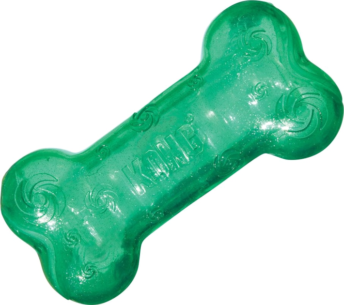 Zabawka Kong Squeezz Crackle Bone chrupiąca kość dla psów średnich ras M (35585323084) - obraz 1