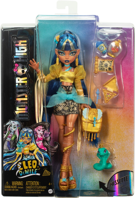 Лялька Monster High Клео Монстро-класика нове покоління (HXH74) (0194735230426) - зображення 1