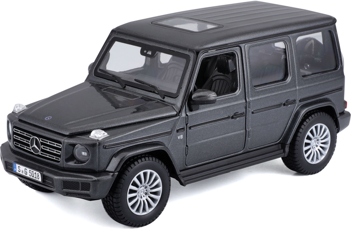 Model samochodu Maisto (1:24) 2019 Mercedes Benz G-Class AMG SUV Szary (355407915) (0090159315315) - obraz 2