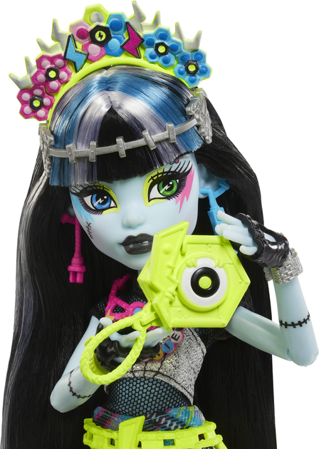 Lalka Monster High Frankie Monstro-festiwal (HXH79) (0194735230679) - obraz 4