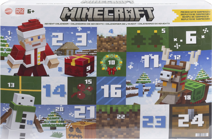 Kalendarz adwentowy Minecraft (HXM86) (0194735234516) - obraz 5