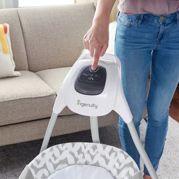 Крісло-гойдалка 2 в 1 Ingenuity SimpleComfort (11791) (074451117914) - зображення 5