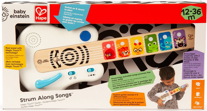 Іграшка музична Baby Einstein Гітара Magic Touch (12396) (074451123960) - зображення 8