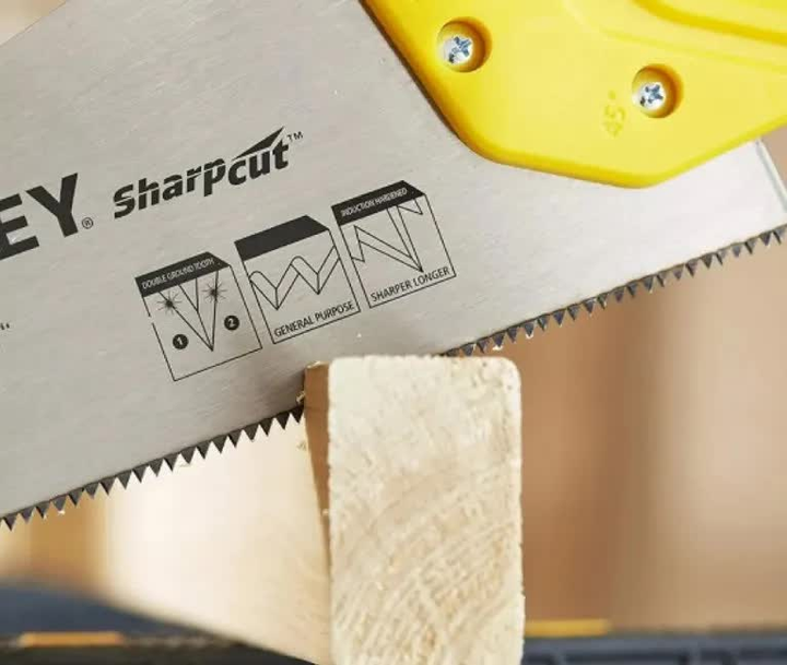 Piła ręczna Stanley Sharpcut 450 mm (STHT20370-1) - obraz 2
