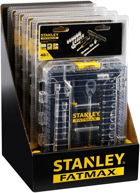 Набір торцевих головок Stanley 1/4 FATMAX Maxi Drive шестигранних 48 предметів (FMMT98101-0) - зображення 8