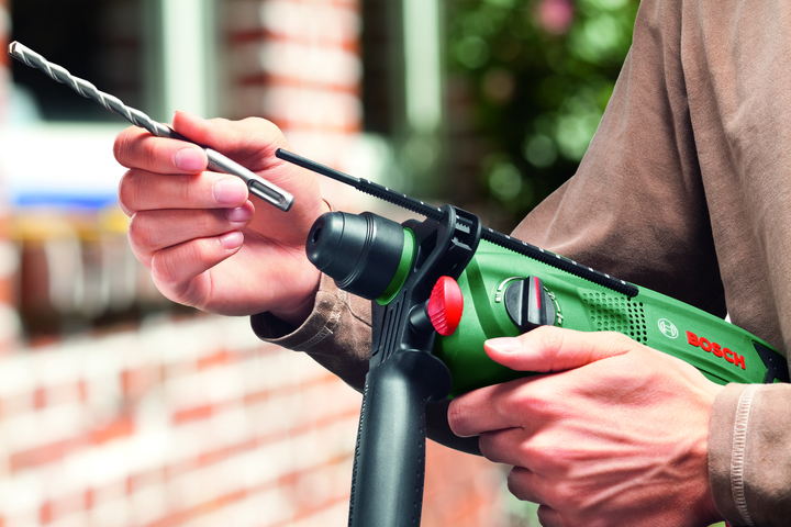 Перфоратор Bosch PBH 2100 RE + 2 свердла і 2 зубила (06033A9302) - зображення 8
