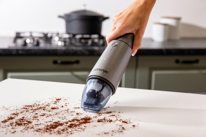 Автомобільний пилосос Gorenje 70 Вт 0.1 л Сірий (MVC72HGA) - зображення 9