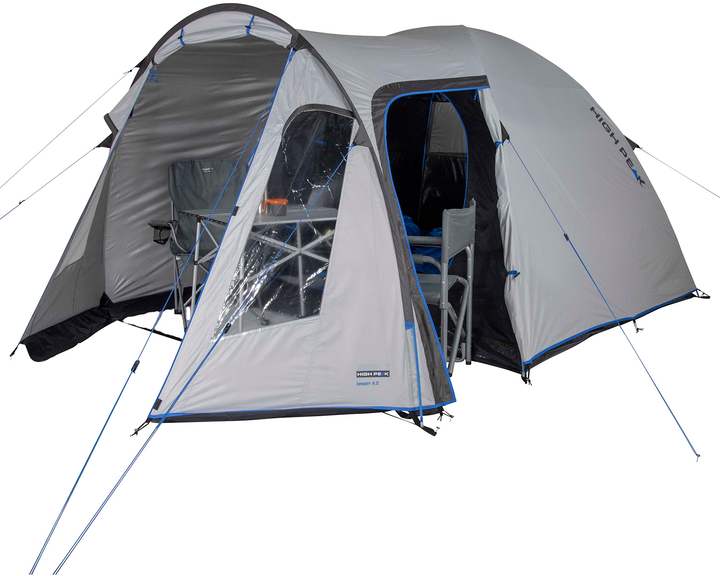 Намет High Peak Tessin 5.0 Grey (4001690102285) - зображення 3