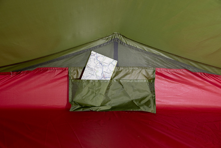 Намет High Peak Siskin 2.0 LW Pелено-червоний (4001690103305) - зображення 4