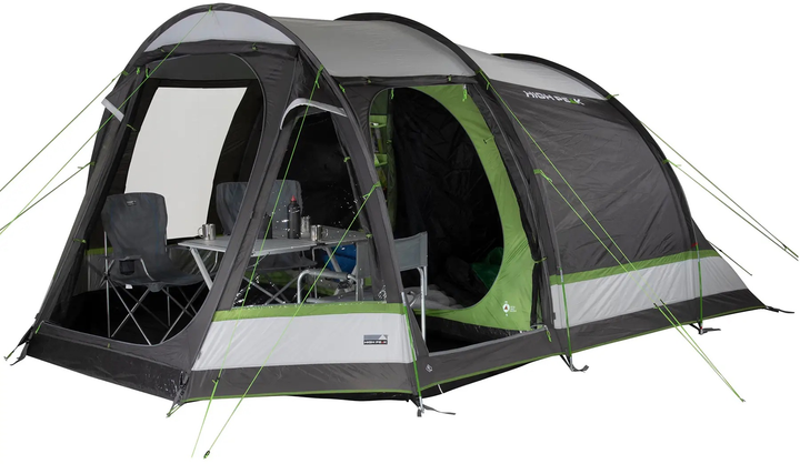 Namiot High Peak Meran 5.0 Szaro-zielony (11808) (4001690118088) - obraz 4