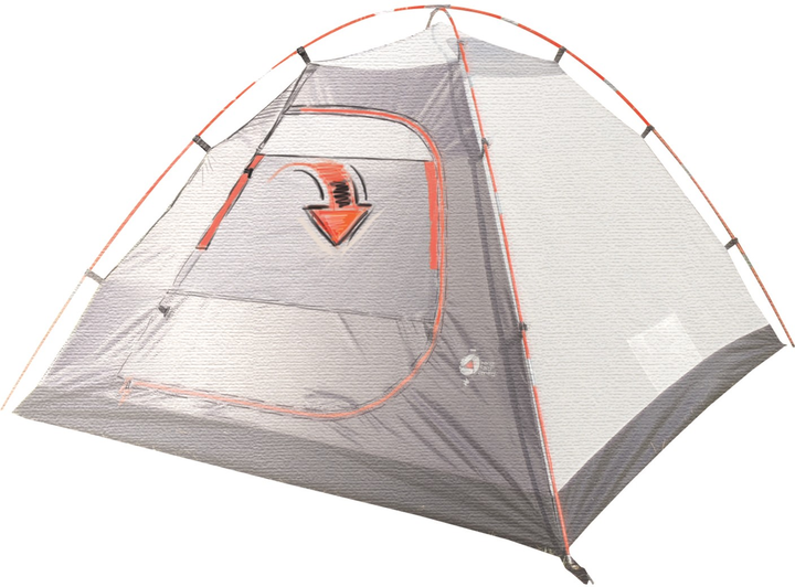 Namiot pięcioosobowy High Peak Tessin 5.1 Zielony (4001690103817) - obraz 11