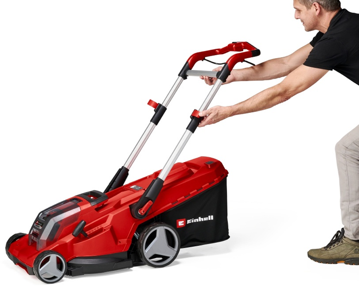 Газонокосарка акумуляторна Einhell X-Change RASARRO 36/42 2x5.2 Аг (3413272) - зображення 3