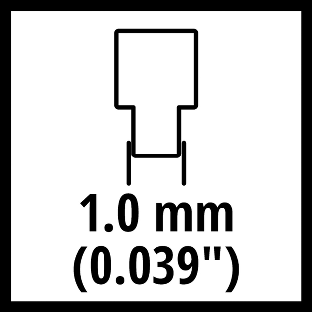 Łańcuch Einhell 15 cm 1.0 mm 28T 7.62 mm do GE-PS 18/15 Li BL (4500174) - obraz 4