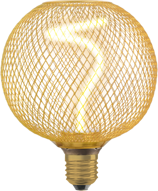 Lampa LED Osram DECOR Spiral Globe 125 Filament E27 DIM złota (44058075840201) - obraz 2