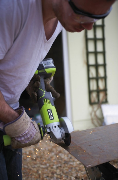 Шліфмашина кутова Ryobi ONE+ R18AG-0 (5133001903) - зображення 6