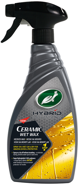 Wosk samochodowy na mokry lakier z ceramiką Turtle Wax HS Ceramic Wet Wax 500 ml (5010322533501) - obraz 1